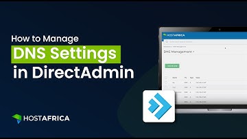 How to Manage DNS settings in DirectAdmin