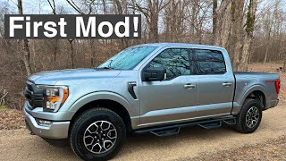 Two days old and we are already modding the new F150!