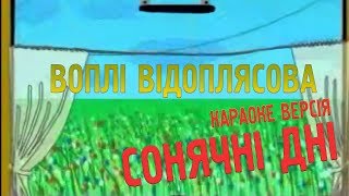 Video thumbnail of "Воплі Відоплясова - Сонячні дні (караоке)"