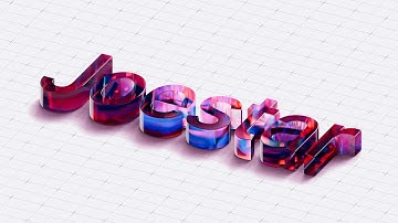 Beautfiul 3D Text in React Three Fiber
