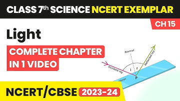 Light - Quick Revision & NCERT Exemplar Solutions | Class 7 Science Chapter 15