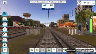 Train Racing, Chennai to Bangalore race by train, train vs train 🚆🚆 speed trains 2 screenshot 4