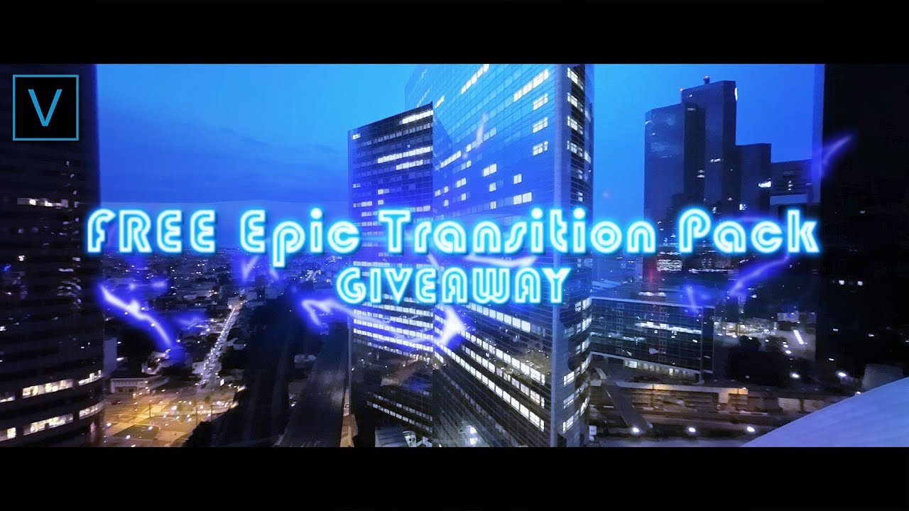 Vegas Pro 16: FREE Epic Transition Pack | GIVEAWAY [CLOSED]