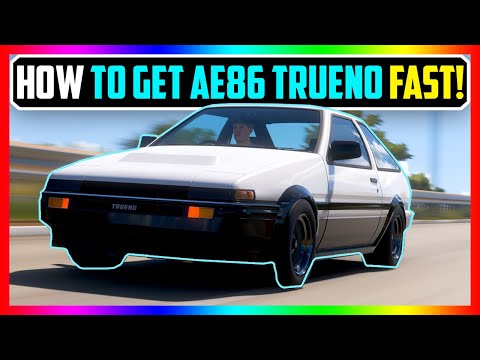 How to get the Toyota Trueno AE86 in Forza Horizon 5 - Unlock Rarest Car in the Game FAST!