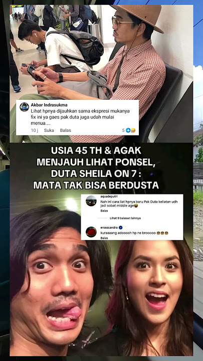 Mata Tak Bisa Berdusta! Duta SO7 Agak Menjauh Lihat Ponsel? #s07 #dutasheilaon7 #flyxo