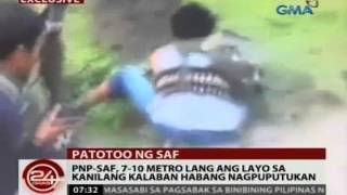 24 Oras: PNP SAF, nakipagsabayan na sa mga umatake sa kanila nang mapasok ang kubo ni Marwan