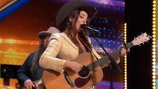 Kylie Frey Sings An Original Song For Her Grandpa Horses In Heaven Auditions Agt 2023