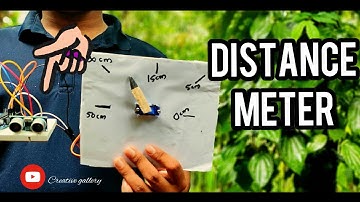 Servo distance meter|ARDUINO|creative gallery|