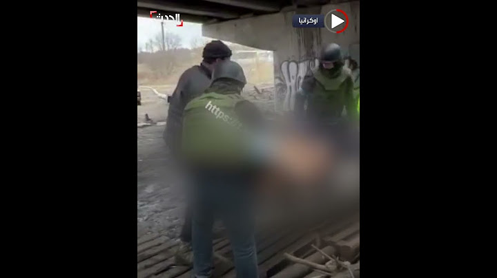 لحظة نقل جثة صحفي أميركي قُتل في أوكرانيا