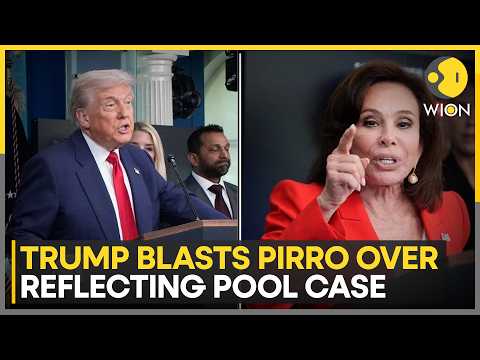 Pirro Dropping Charges in Reflecting Pool Case Angers Trump | WION News