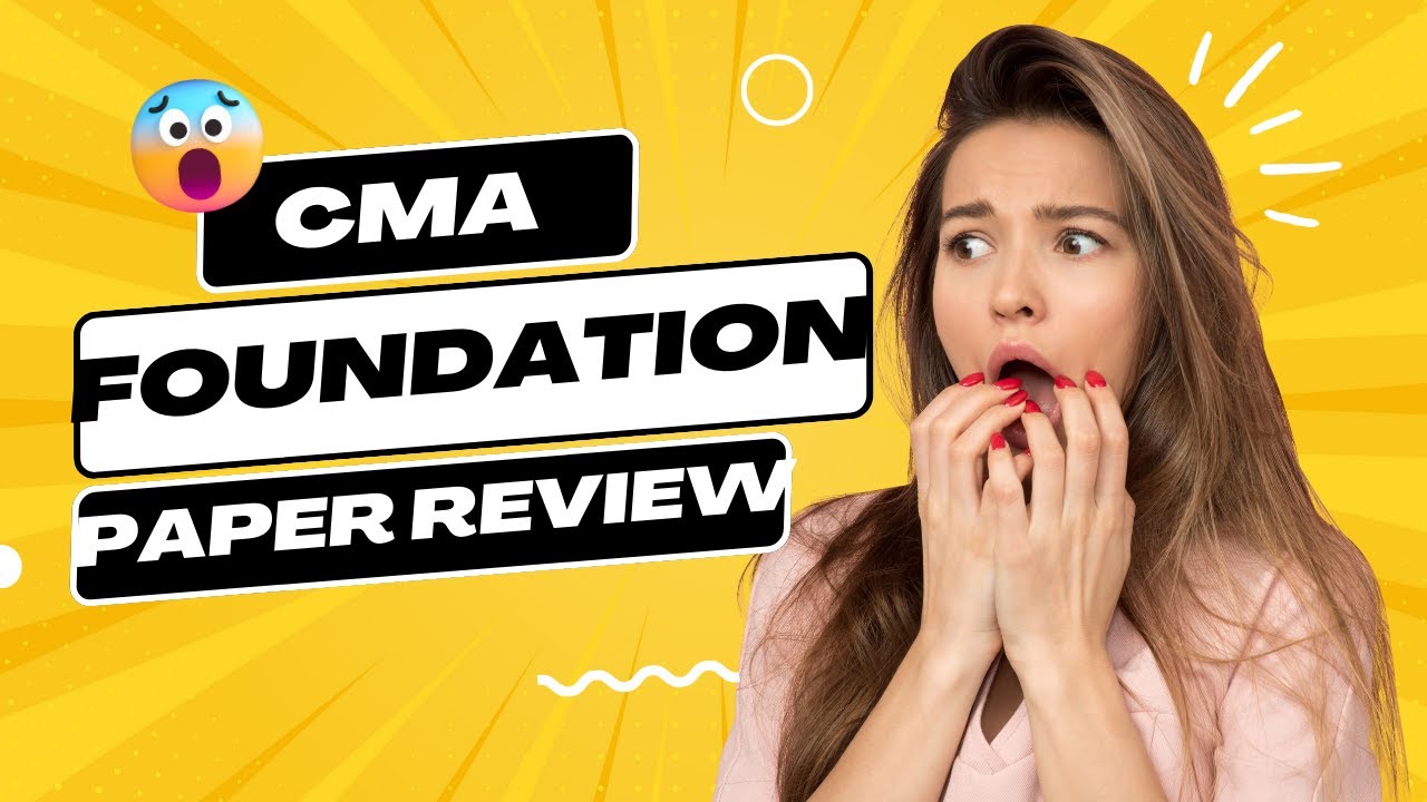 cma foundation june 2023 exam paper review) how to downloud cma