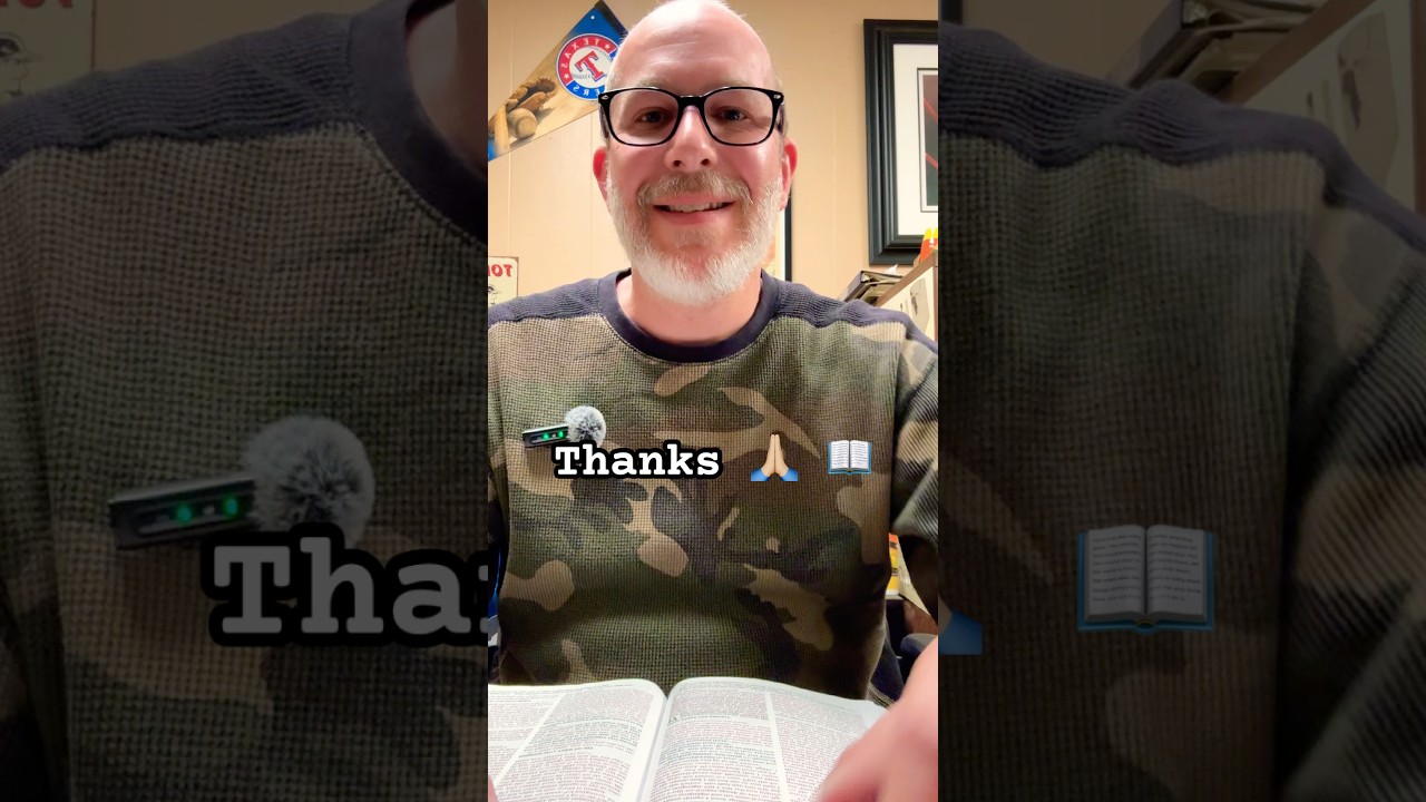 Daily Video Bible Verse DVBV 1-15-26 John 