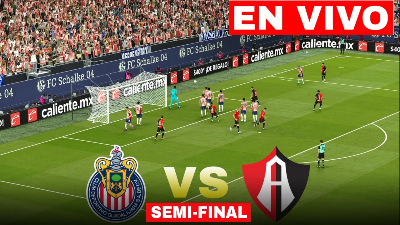 ⚽ CHIVAS VS ATLAS 🔴 EN VIVO REPECHAJE LIGA MX PLAY-IN APERTURA 2024 🏆 ...