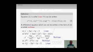 Higher Order Ordinary Differential Equations | Introduction | Lecture-I