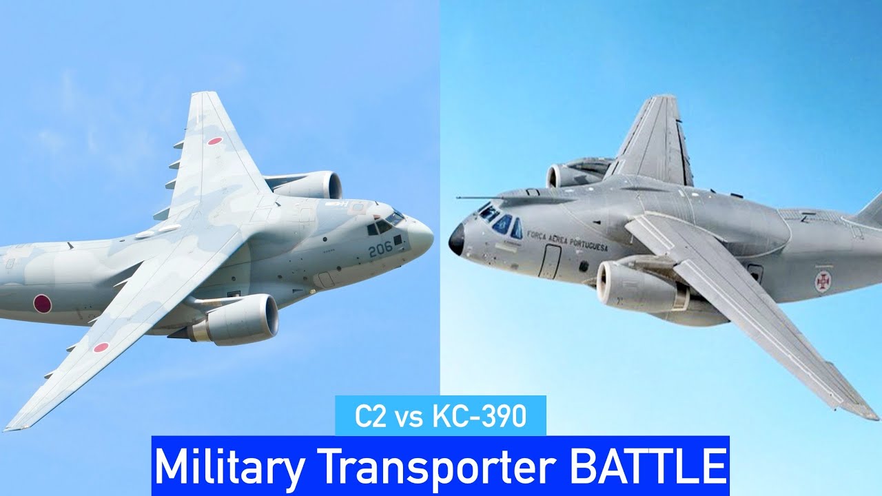 Kawasaki C2 vs KC-390: Military Transport Aircraft battle! - YouTube
