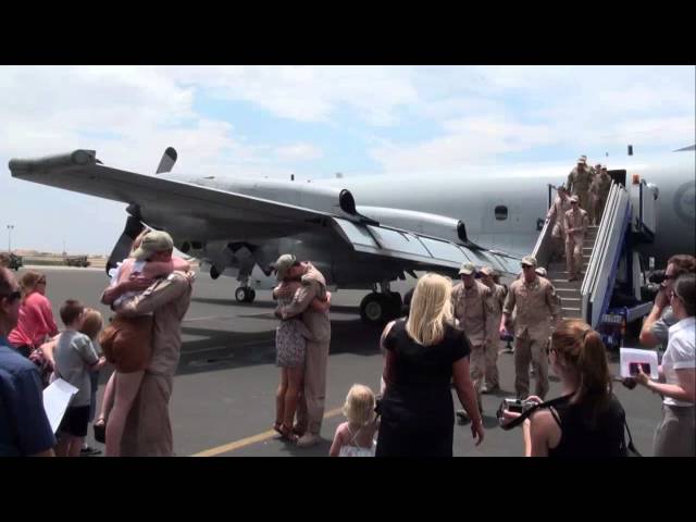 The last P3 Orion home from the Middle East