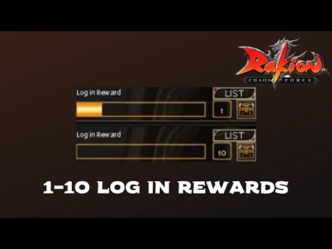 Rakion - Log In Reward (1-10 Reward LIST)