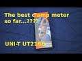 Unboxing and overview UNI-T UT216D Digital Clamp Meters 600A True RMS AC/DC Current Measurement