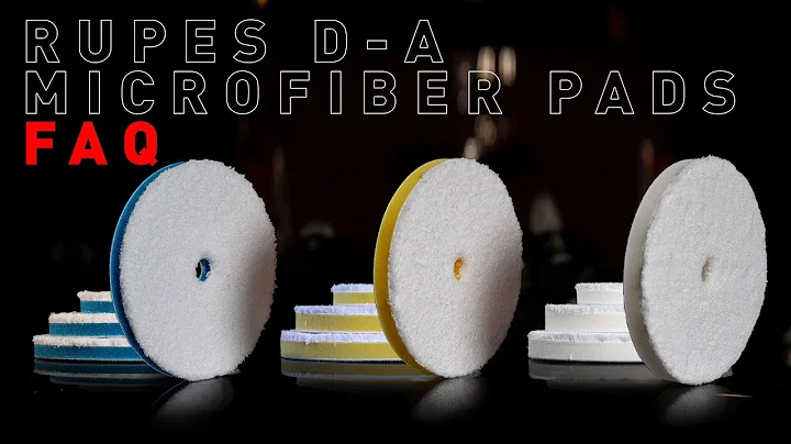 Everything You Need To Know About... RUPES BigFoot D-A Microfiber Pads