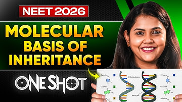 NEET 2026🔥 | Molecular Basis Of Inheritance | ONE SHOT | NEET Biology | Dr. Shipra Tiwari