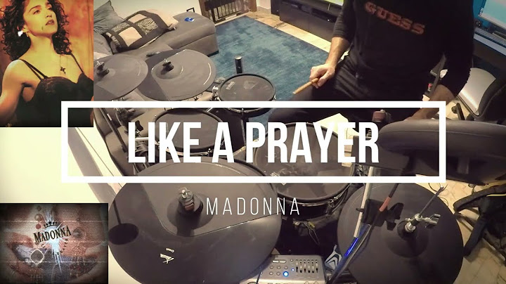 Like a Prayer Drums version - Drums performance video thumbnail