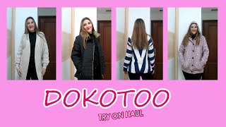 🥂último TRY ON HAUL ropa de invierno DOKOTOO del año #2021🥂¿DÓNDE compra la ROPA?🥻 DOKOTOO en AMAZON