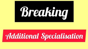 Breaking/For Bcom Students/Additional specialisation