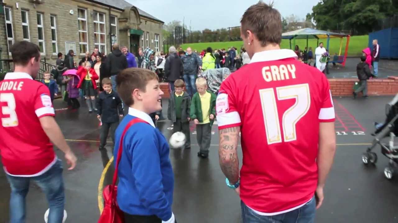 Accrington Stanley at Peel Park Primary School YouTube