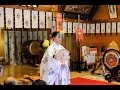 浦安の舞 　一人舞 （角館總鎭守 神明社）