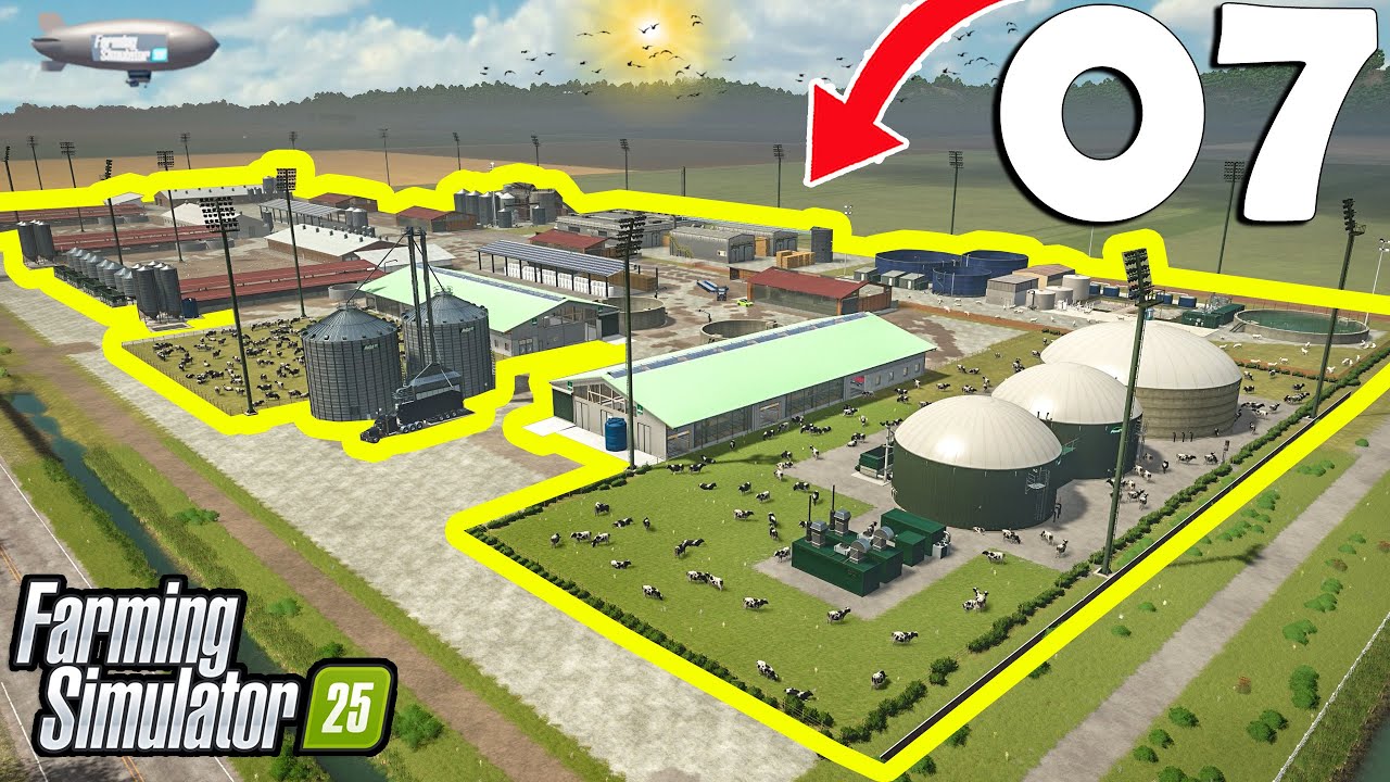 WELCOME to my NEW $12 MILLION Giga Farm | ANIMALS Challenge | Farming Simulator 25