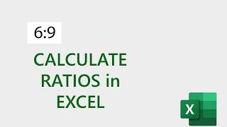 Ratio Calculation on Excel | How to Calculate Ratios in Microsoft Excel | GCD Function