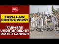Undeterred By Water Cannons & Tear Gas, Farmers Enter Haryana From Patiala-Ambala Highway| EXCLUSIVE