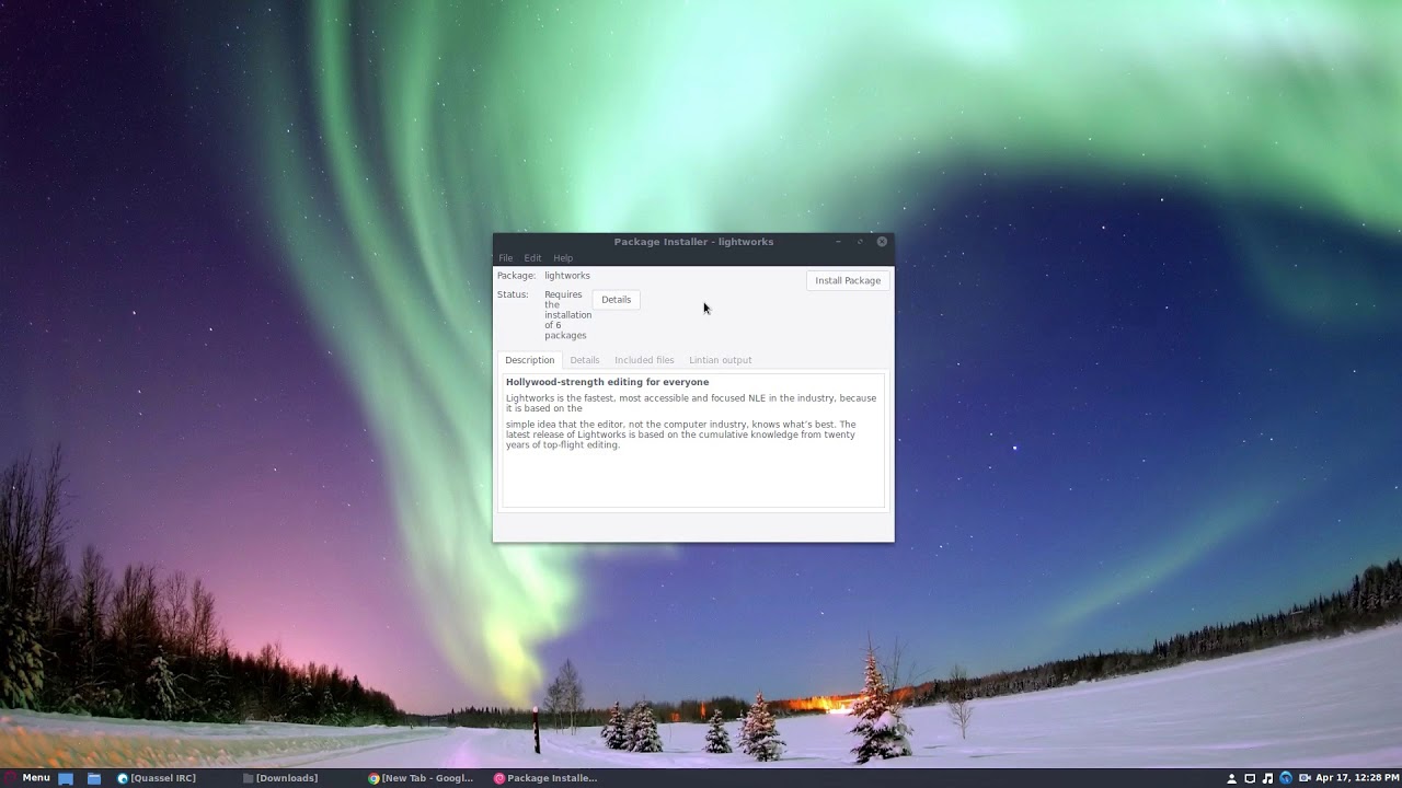 How To Install Lightworks On Linux - YouTube