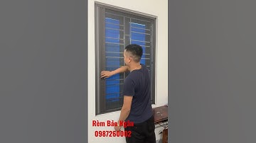 Rèm cửa kết hợp cửa lưới chống muỗi tại Hải dương