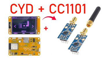 How to Connect & Use CC1101 with ESP32 Cheap Yellow Display (CYD) on Bruce Firmware