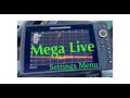 Mega live settings