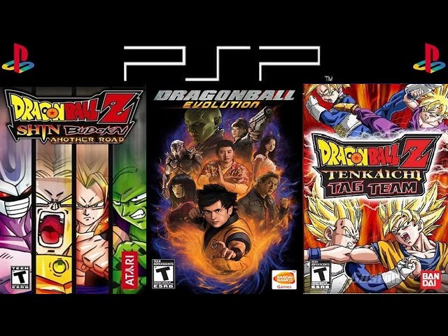 All Dragon Ball Games on PSP 
