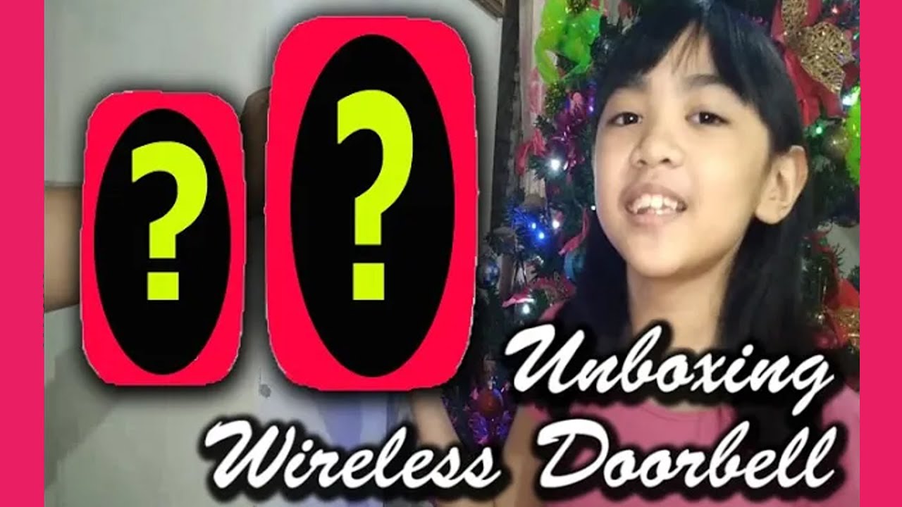 Unboxing Wireless Doorbell | DiscoveringWithVanah