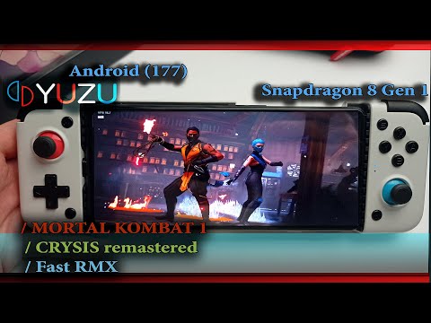 Видео: Mortal kombat 1 и Crysis на смартфоне (YUZU  эмулятор на android | snap  8gen 1 | MK 1 |  | Fast rmx