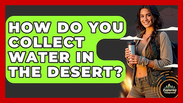 How Do You Collect Water In The Desert? - Exploring Campgrounds