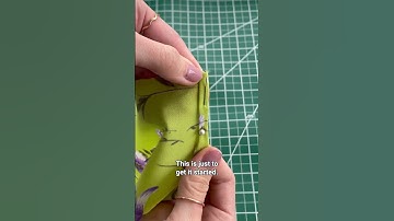 How to sew perfect hems using a rolled hem foot! 🪡🤩 #sewing #sewingtutorial #sewinghacks