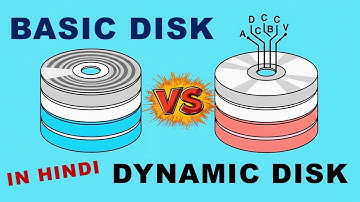 Basic Disk vs Dynamic Disk in Hindi | Disk Types Explained with Examples | Windows Disk Management