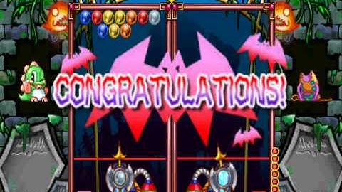 Bust-a-Move Deluxe VS CPU Ending (PSP)