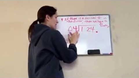 Saxon Math 6th Grade - Lesson 49 - Dividing by a Decimal Number