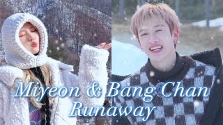 MIYEON ((G)-IDLE) & BANG CHAN (STRAY KIDS) - Runaway [ai cover] by Aurora