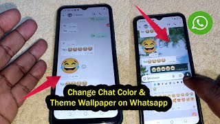 How to Change the Chat Color & Theme Wallpaper on Whatsapp