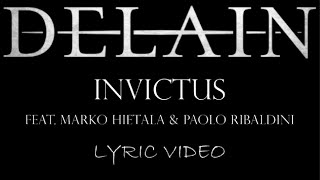 Delain - Invictus (feat. Marko Hietala & Paolo Ribaldini) - 2023 - Lyrics