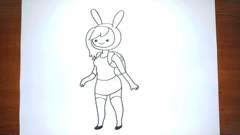 How To Draw Fionna Step by Step for Kids | Adventure Time Characters Drawing For Kids