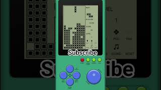 Stress Relief Tetris Gameplay 🧩 | Relaxing Classic Puzzle Game #tetris #shorts #gaming
