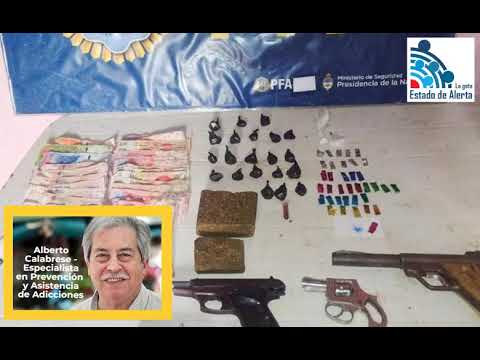 Alberto Calabrese-Especialista en Prevención y Asistencia de Adicciones sobre narcotráfico y lavado